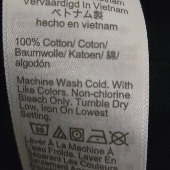 J. Crew NWT Square-Neck Black Watch Plaid Flannel Ruffle Top Size XL - Picture 9 of 10